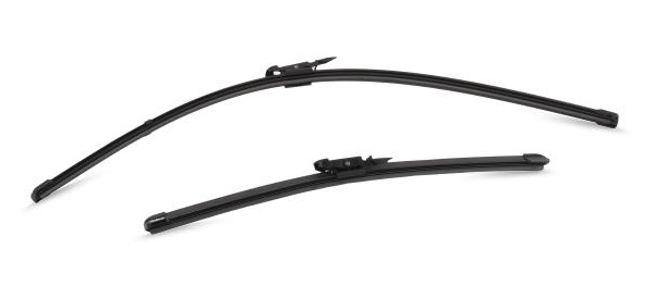 Set stergatoare parbriz VALEO SILENCIO X.TRM FLAT BLADE SET 574375, lungime 650 mm, 400 mm, fara carcasa, cu spoiler