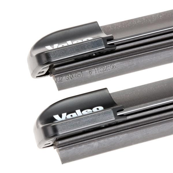 Set stergatoare parbriz VALEO SILENCIO X.TRM FLAT BLADE SET 574324, lungime 650 mm, 420 mm, fara carcasa, cu spoiler