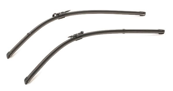 Set stergatoare parbriz VALEO SILENCIO X.TRM FLAT BLADE SET 574358, lungime 650 mm, fara carcasa, cu spoiler