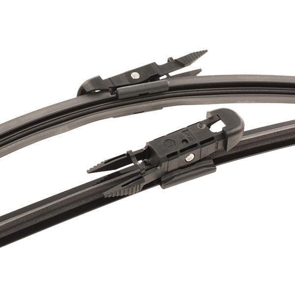 Set stergatoare parbriz VALEO SILENCIO X.TRM FLAT BLADE SET 574358, lungime 650 mm, fara carcasa, cu spoiler