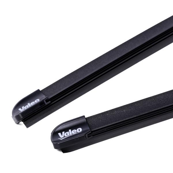 Set stergatoare parbriz VALEO SILENCIO X.TRM FLAT BLADE SET 574680, lungime 750 mm, 650 mm, fara carcasa, cu spoiler