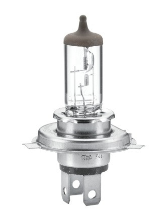 Bec auto pentru far HELLA 8GJ 002 525-131, tip H4, conector P43t-38, putere 60/55W, tensiune 12V