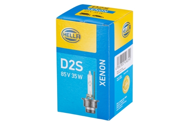 Bec auto xenon, pentru far faza lunga, HELLA STANDARD 8GS 007 949-261, D2S, tensiune 85V, putere 35W, P32D-2, 4300K