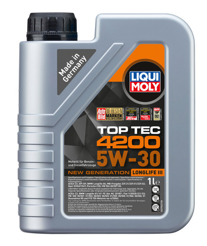 Ulei motor LIQUI MOLY Top Tec 4200 5W30 8972, volum 1 litru, sintetic