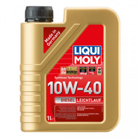 Ulei motor LIQUI MOLY Diesel Leichtlauf 10W40 1386, volum 1 litru, mineral