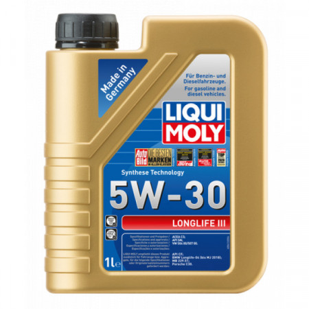 Ulei motor LIQUI MOLY Longlife III 5W30 20820, volum 1 litru, sintetic