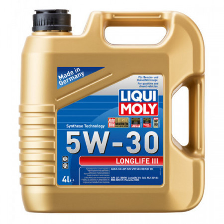 Ulei motor LIQUI MOLY Longlife III 5W30 20821, volum 4 litri, sintetic