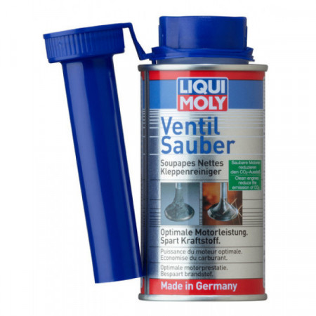 Aditiv benzina LIQUI MOLY 21621, volum 150 ml, culoare maro deschis, pentru curatare supape