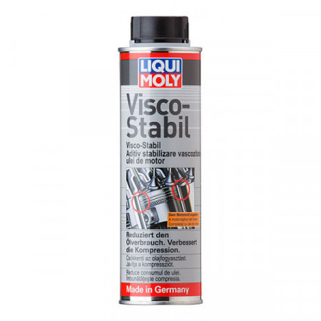 Aditiv LIQUI MOLY Viscoplus 8377, volum 300 ml, culoare maro deschis, pentru stabilizare vascozitate