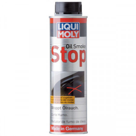 Aditiv LIQUI MOLY Smoke stop 2122, volum 300 ml, culoare galben, pentru reducerea emisiilor de fum