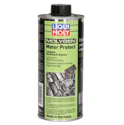Aditiv ulei LIQUI MOLY Molygen Motor Protect 1015, volum 500 ml, culoare verde, pentru reducerea frecarii si uzurii
