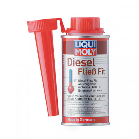 Aditiv diesel anticongelant LIQUI MOLY Fliess-Fit 1877, volum 150 ml, culoare deschisa-limpede, pentru impiedicarea inghetarii motorinei