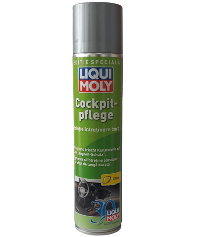 Solutie pentru lustruit bordul LIQUI MOLY 21439, editie speciala, aroma citrice, volum 300 ml