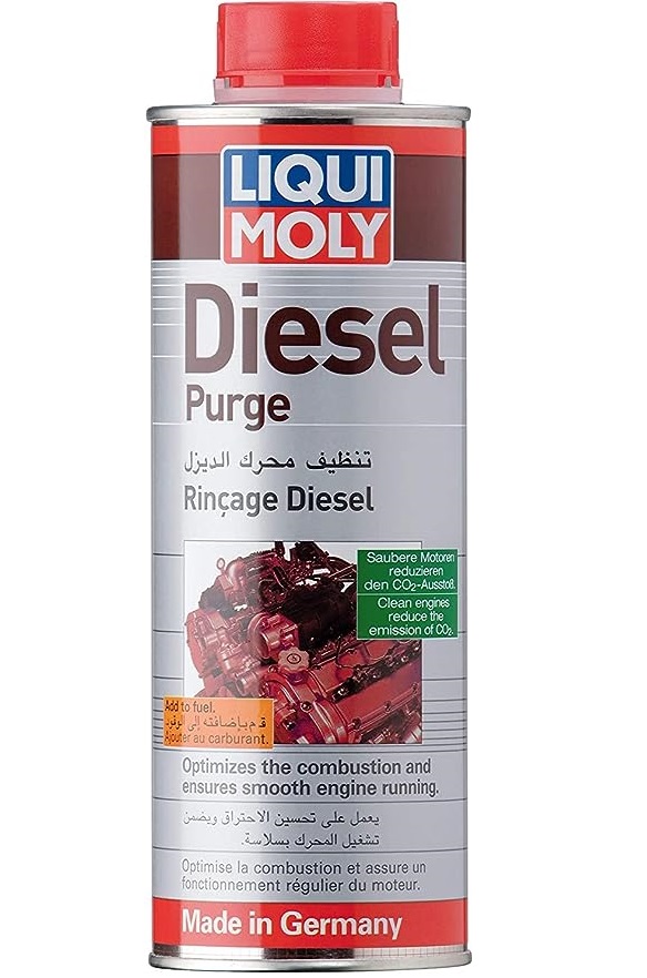 Aditiv motorina LIQUI MOLY 2186 / 8380, pentru spalare motoare Diesel, profesional, volum 500 ml
