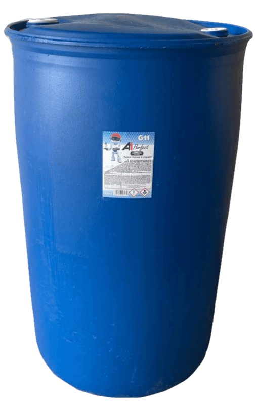 Antigel concentrat AI PERFECT G11 100AIPG11200, volum 200 litri, raport diluare 1:1, temperatura minima acceptata -32 Celsius