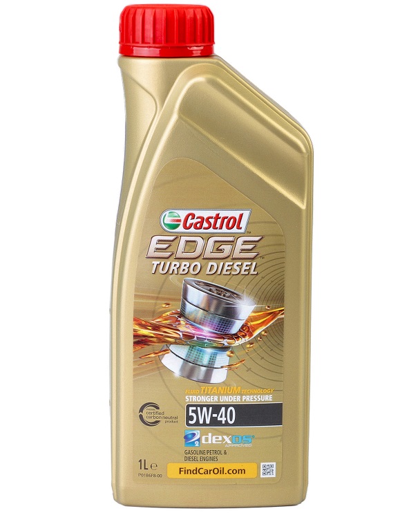 Ulei motor CASTROL EDGE Turbo Diesel 5W40 1535B5, volum 1 litru, sintetic