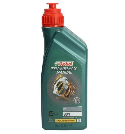 Ulei pentru transmisie manuala CASTROL TRANSMAX Manual EP 80W 154F43, volum 1 litru