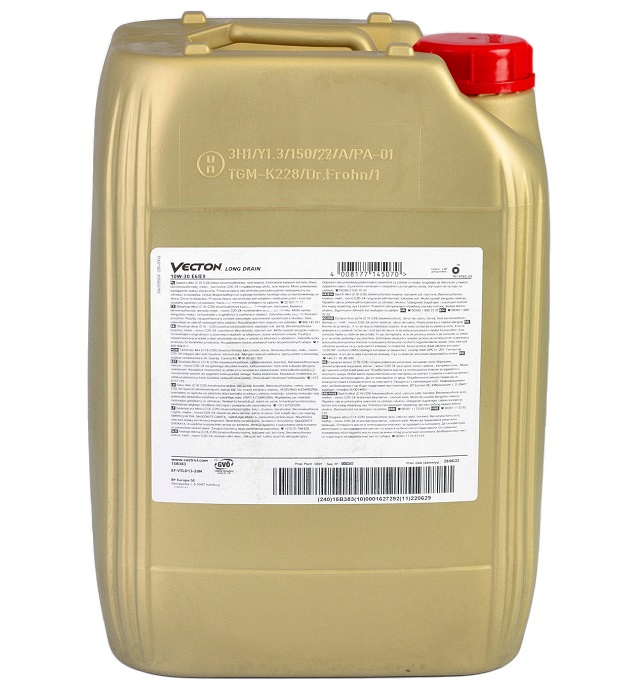 Ulei motor camion CASTROL VECTON Long Drain E6/E9 10W30 15A1A9, volum 20 litri, semi sintetic