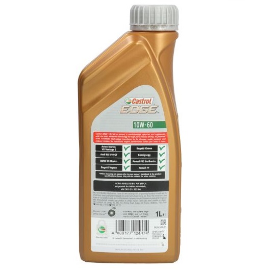 Ulei motor CASTROL EDGE SUPERCAR 10W60 159FFD, volum 1 litru, sintetic