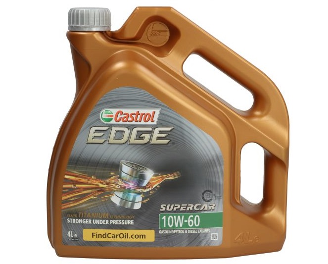 Ulei motor CASTROL EDGE SUPERCAR 10W60 15A003, volum 4 litri, sintetic