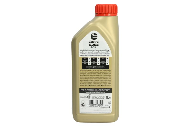 Ulei motor CASTROL EDGE 5W40 1535F8, volum 1 litru, sintetic