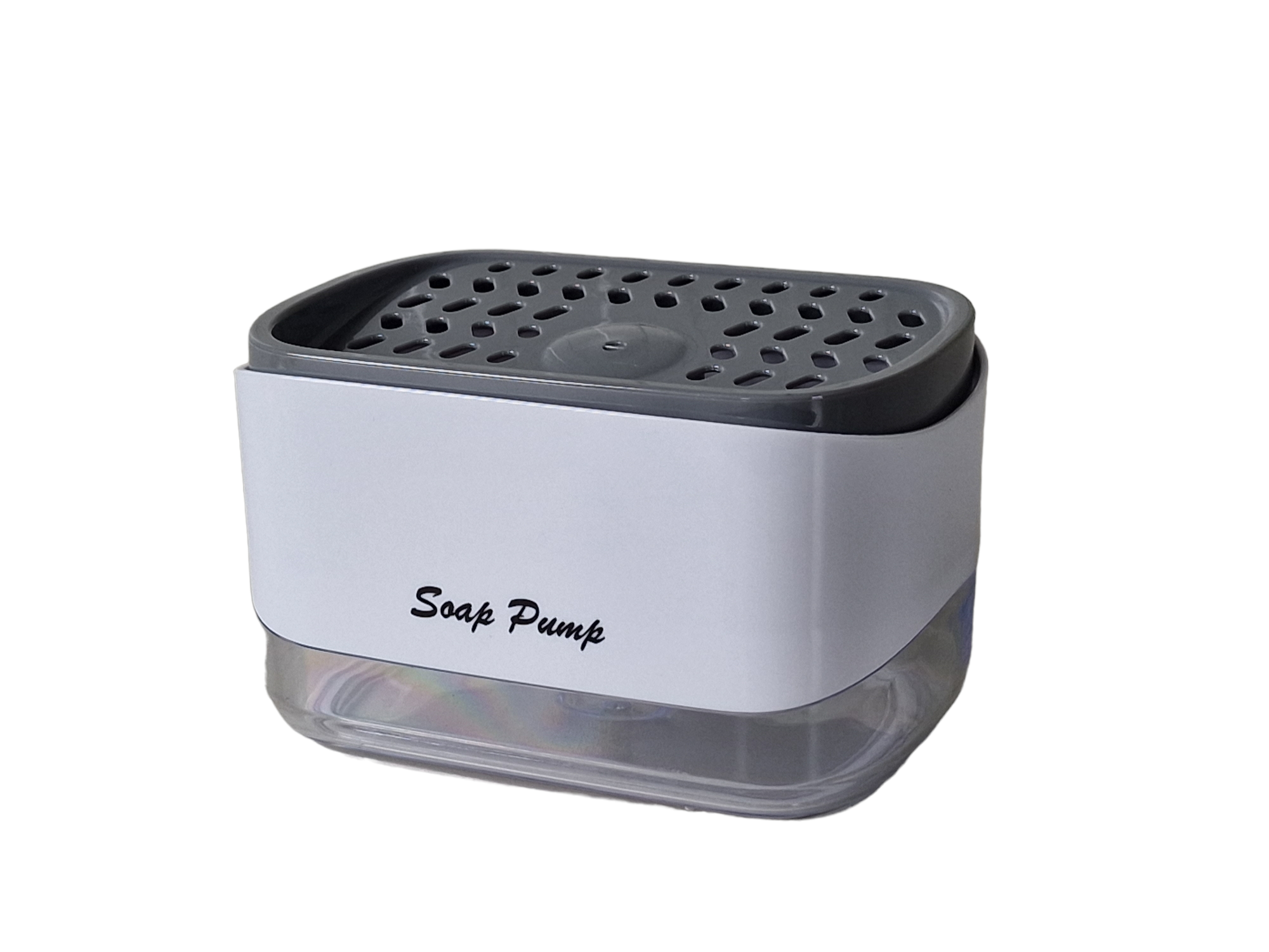 Dispenser de sapun cu burete ELEFANT 11997, design ergonomic