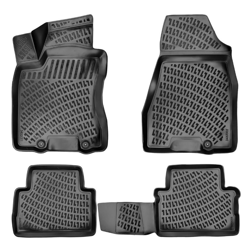 Set covorase auto din cauciuc UMBRELLA 58939, pentru Nissan Xtrail (T30) II 2007-2013
