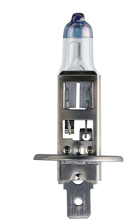 Bec far faza lunga PHILIPS 12258XVGB1, H1, 12V, 55W, P14.5s, 3500K, halogen