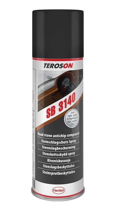 Spray protectie caroserie TEROSON SB 3140 787643, volum recipient 500 ml, negru, pe baza de rasini sintetice, pentru protectie anticriblura/antifonare