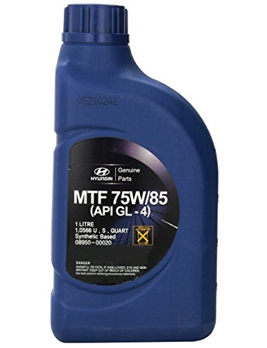 Ulei transmisie manuala si diferential HYUNDAI MTF API GL-4 08950-00020 75W85, volum 1 litru, sintetic