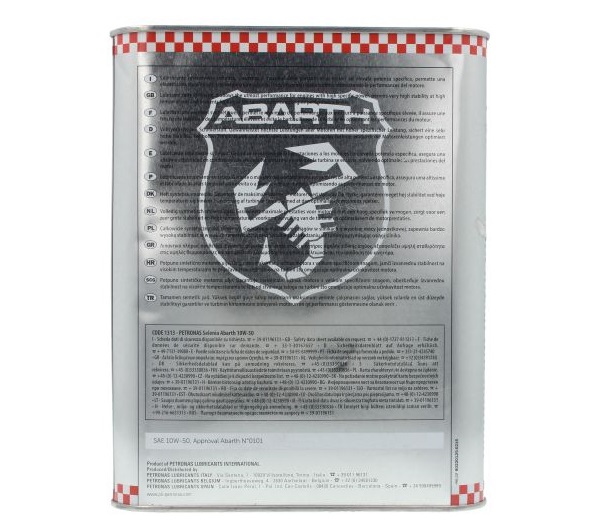 Ulei motor SELENIA Abarth 10W50 70200GF5EU, volum 2 litri, sintetic
