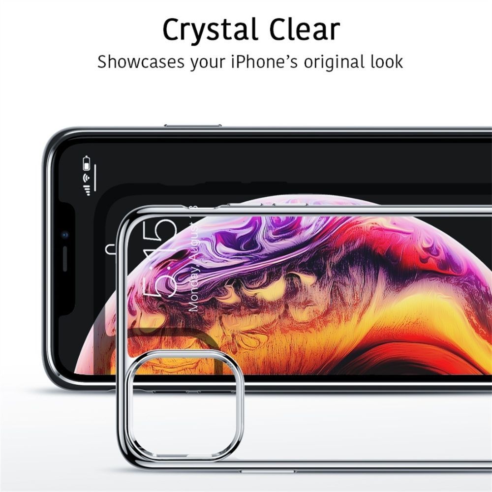 Husa iPhone 11 Pro ESR Essential Crown Silver EDA00137001A, transparent