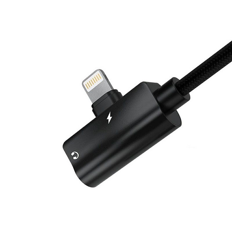 Adaptor tip cablu USB JELLICO K18 Black POK012651, 3.1 A, 1 m, audio si incarcare