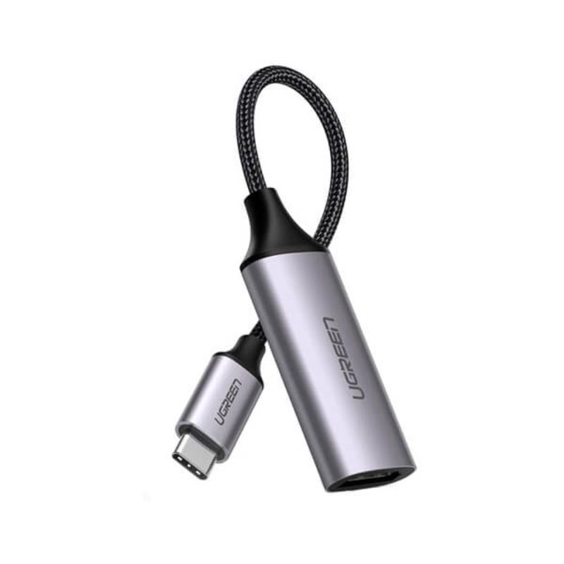 Adaptor UGREEN 70444, USB tip C la HDMI, 3840 x 2160, 60 Hz, conectori auriti, negru