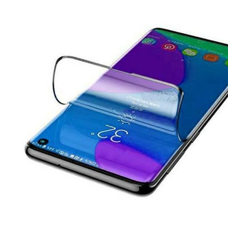 Folie Huawei Honor V40 5G LARGE ARC Curbata Full Coverage 3D Black LAFHV405GBK, 9H, antimicrobian