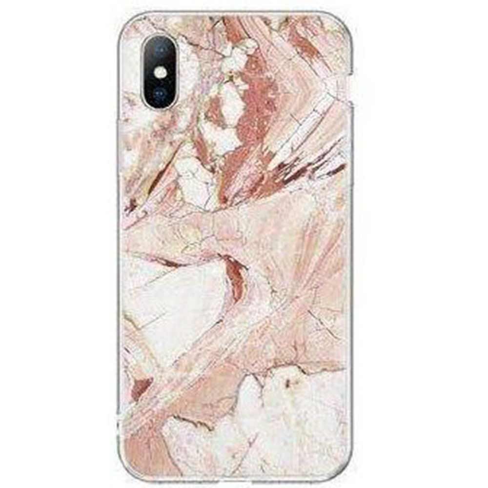 Husa Samsung Galaxy A21s WOZINSKY Marble WHMSGA21SRZ, ultra slim, roz