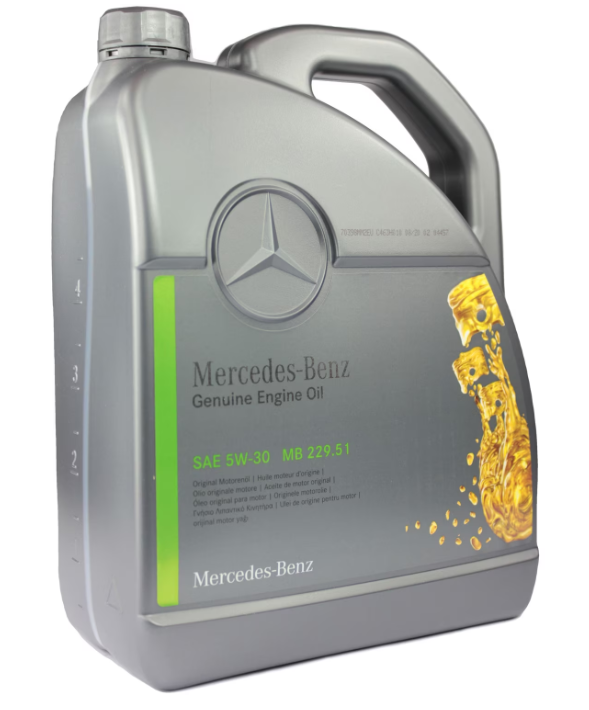 Ulei motor MERCEDES BENZ MB229.51 5W30, volum 5 litri, sintetic