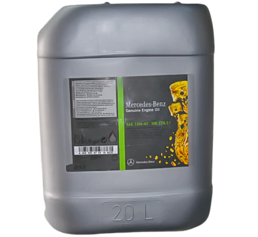 Ulei motor MERCEDES BENZ MB228.51 10W40 A001989710115CBFE, volum 20 litri, semi sintetic
