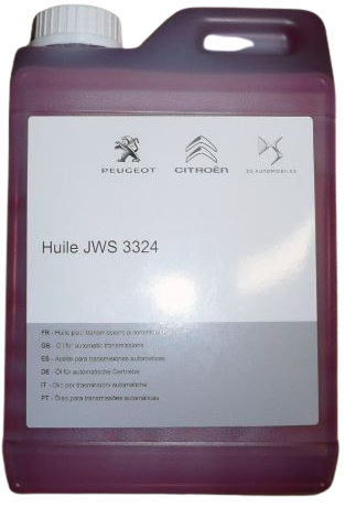 Ulei pentru transmisie automata PSA AM6-2 / AM6-3 / AT6 / AT6-2 / AT6-3 PEUGEOT JWS 3324 PSA 9734.R7, volum 2 litri, rosu