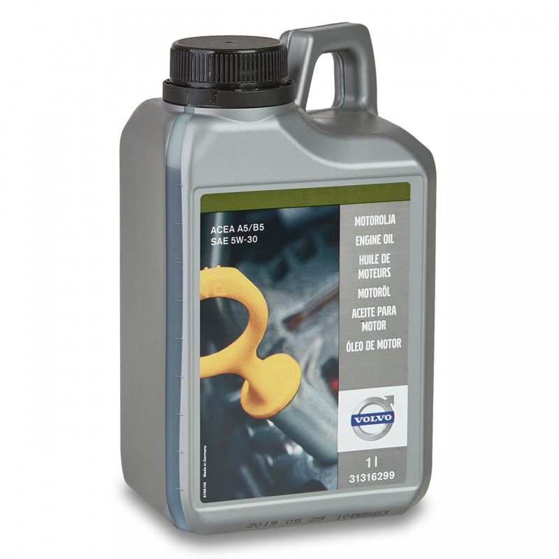 Ulei motor VOLVO 5W30 31316299, volum 1 litru, ACEA A5/B5, pentru motoare benzina/diesel