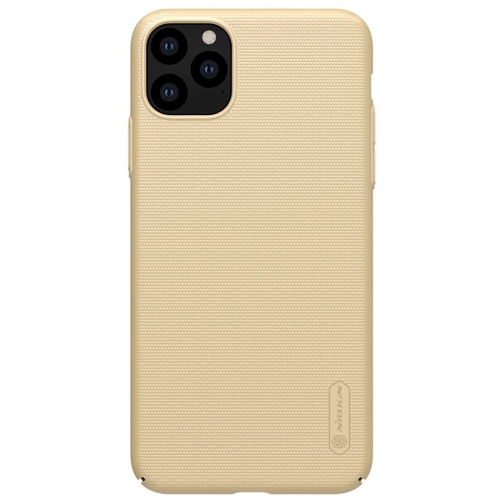 Husa pentru telefon iPhone 11 Pro NILLKIN NHSFSIXIPAR, Super Frosted Shield Auriu, policarbonat