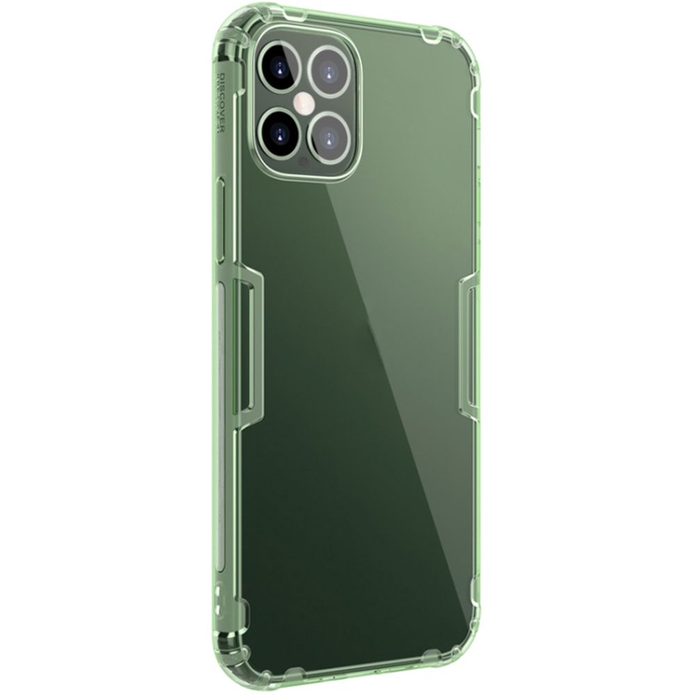Husa pentru telefon iPhone 12 / 12 Pro NILLKIN EDA00747602C, Nature TPU Soft Green, verde