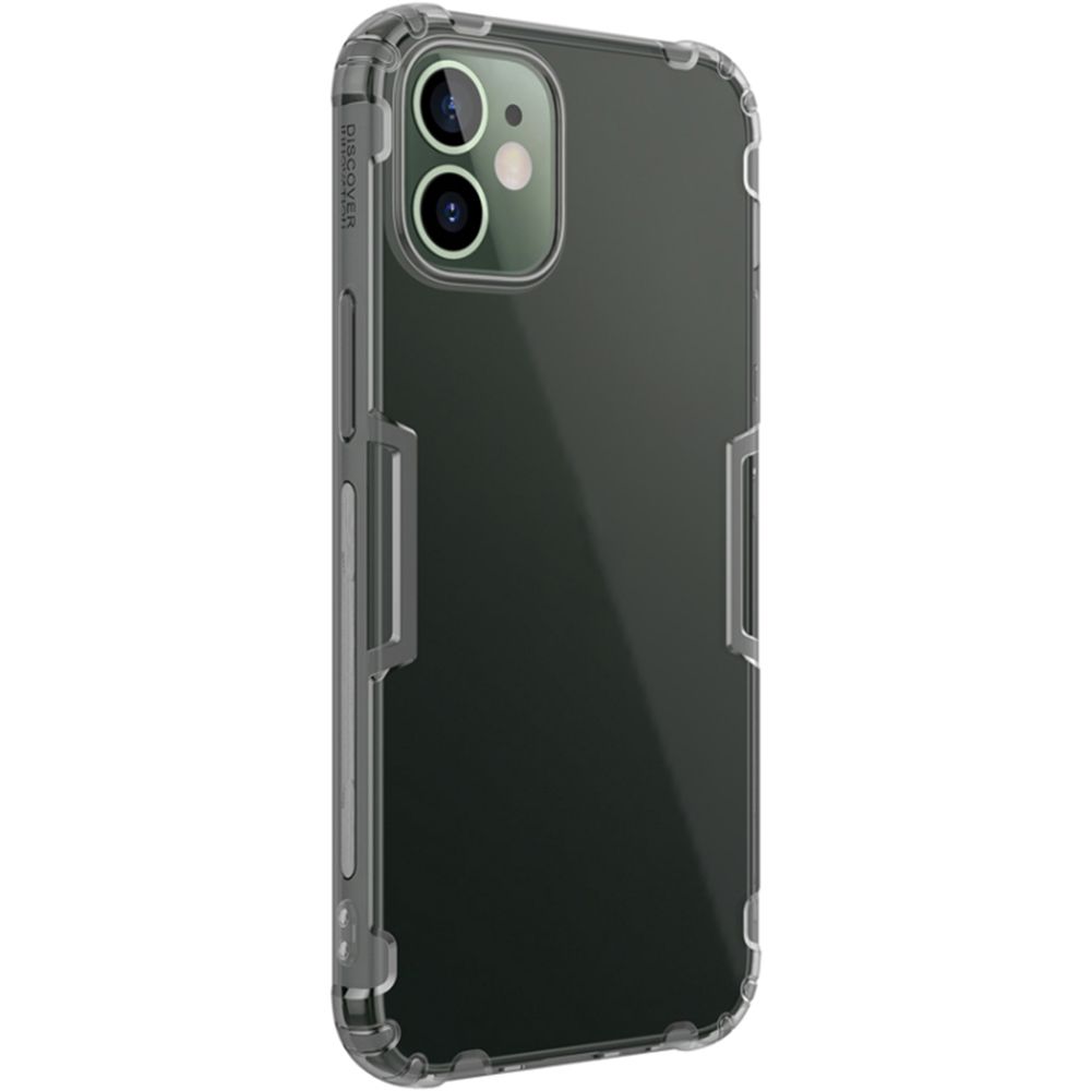 Husa pentru telefon iPhone 12 Mini NILLKIN EDA00747601B, Nature TPU Soft Gray, gri