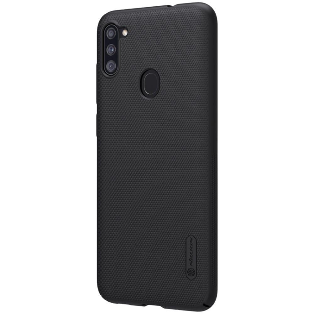 Husa pentru telefon Samsung Galaxy A11 NILLKIN EDA00399302A, Frosted Concave Black, negru