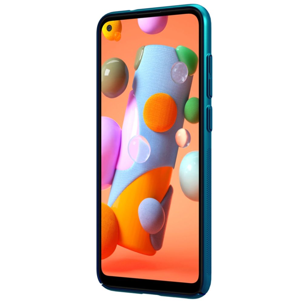 Husa pentru telefon Samsung Galaxy A11 NILLKIN EDA00399302D, Frosted Concave Blue, albastru