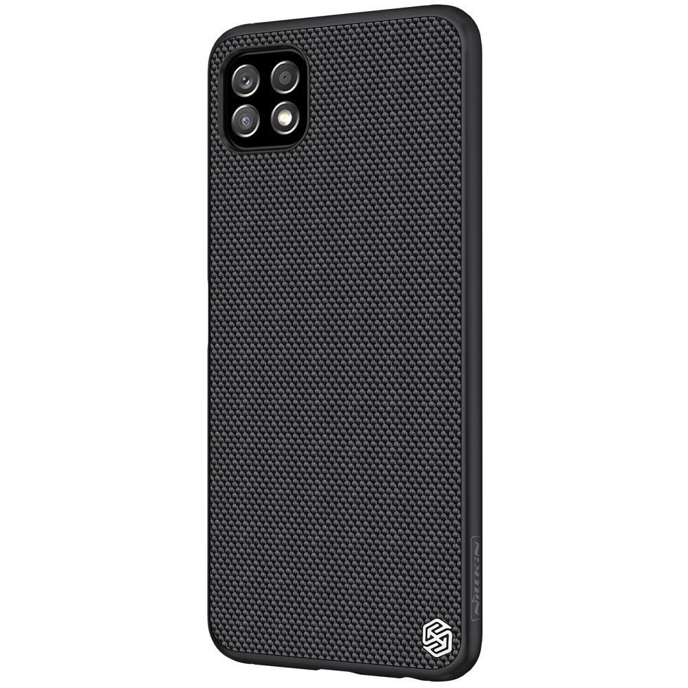 Husa pentru telefon Samsung Galaxy A22 5G NILLKIN NHTA225GBK, Textured Black, negru