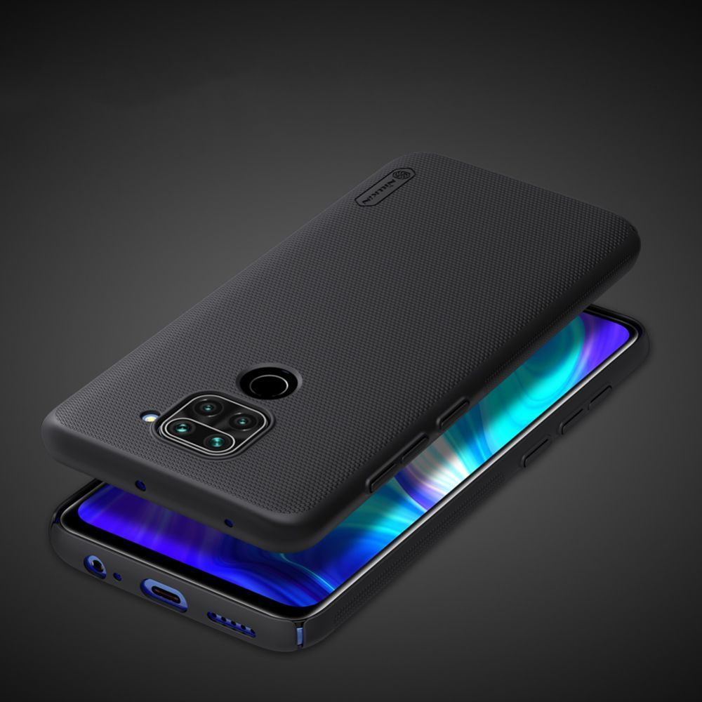 Husa pentru telefon Xiaomi Redmi Note 9 / Redmi 10X 4G NILLKIN NHSFSCXR10XN, Super Frosted Shield, negru