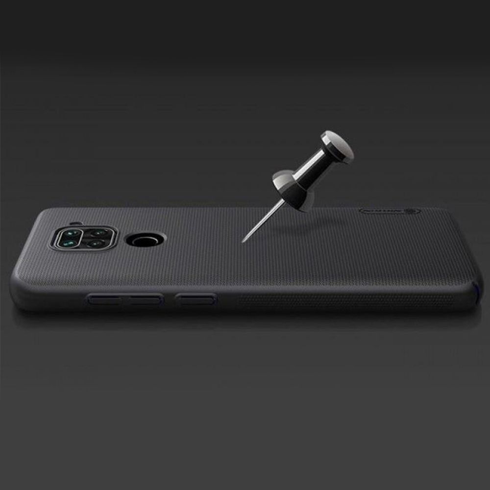 Husa pentru telefon Xiaomi Redmi Note 9 / Redmi 10X 4G NILLKIN NHSFSCXR10XN, Super Frosted Shield, negru