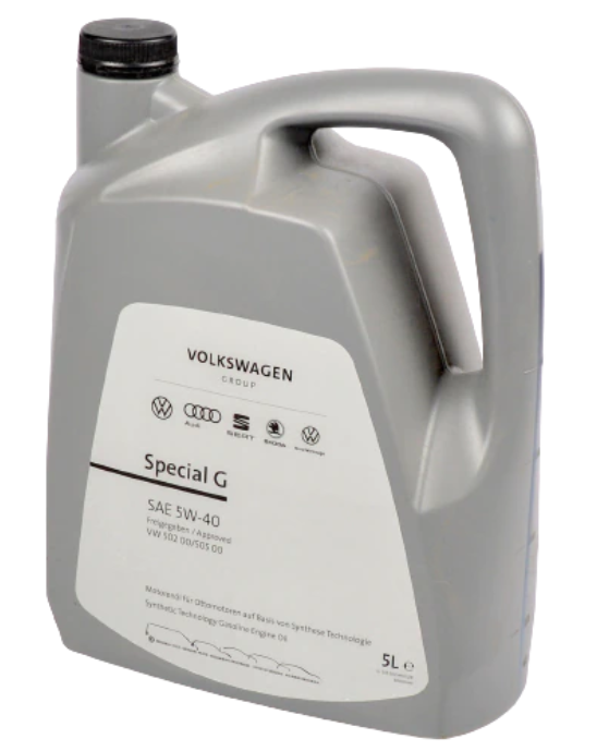 Ulei motor VW Group Special G 5W40 GS55502M4EUR, volum 5 litri, A3/B4, VW 502 00 VW/505 00, pentru motor benzina/diesel fara DPF