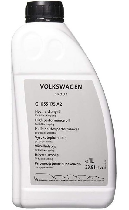 Ulei special cuplaj Haldex VW Group G055175A2, volum 1 litru, galben, VW TL 52175-X, pentru sisteme cu tractiune integrala